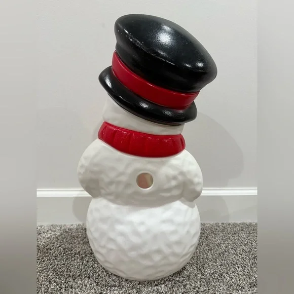 Vintage snowman blow mold - Picture 2 of 8